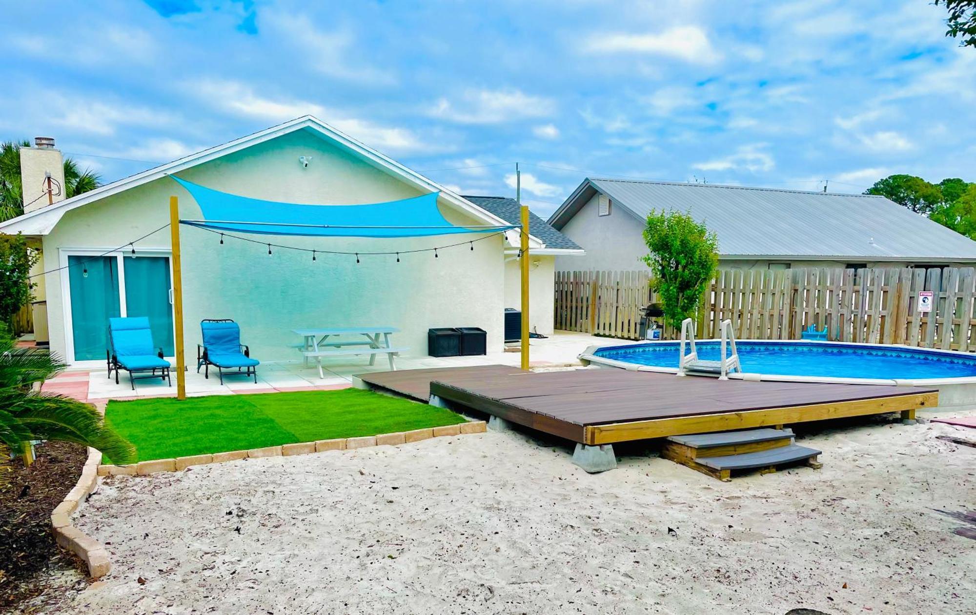 Sea Salt Vacation Home, Private Pool - Walk To Beach Panama City Beach Eksteriør bilde